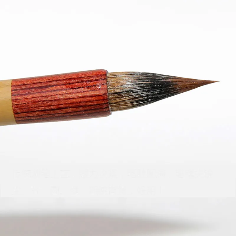 ������ �Ӹ� Ķ���׶��� �귯�� Caligrafia Wolf Hair Brush Pen for Cursive Script Chinese Painting Regular Script Writing Brush