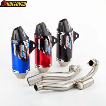 For Honda CRF150F CRF230F 2003-2017 2019 Motorcycle Exhaust Full System with Muffler Escape Silencer Front Pipe Header Manifold