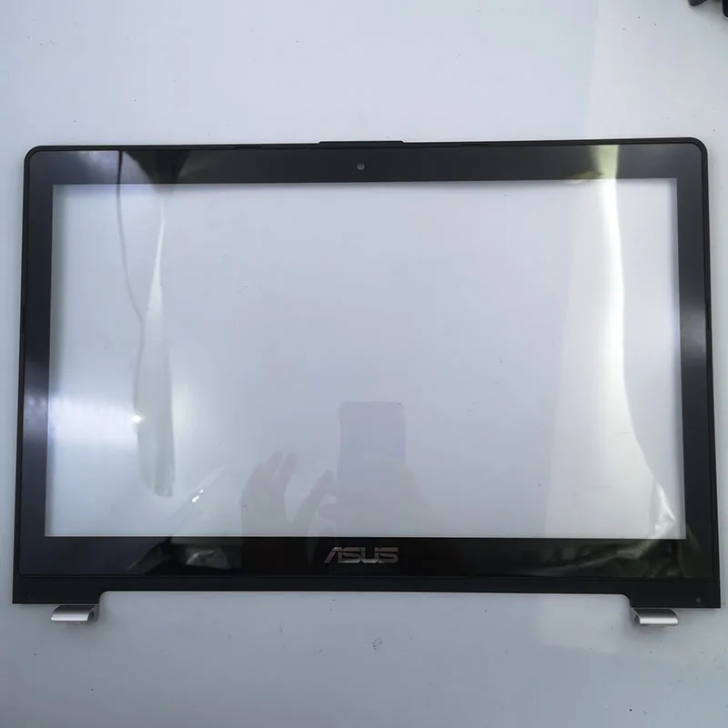 para Asus Vivobook S550 S550c S550ca S550cb S550cm Tcp15f81 V0.5 V0.4 Digitador da Tela de Toque de Vidro com Moldura Dianteira Quadro 15.6 Painéis e LCDs p/ tablet - Imagem 2