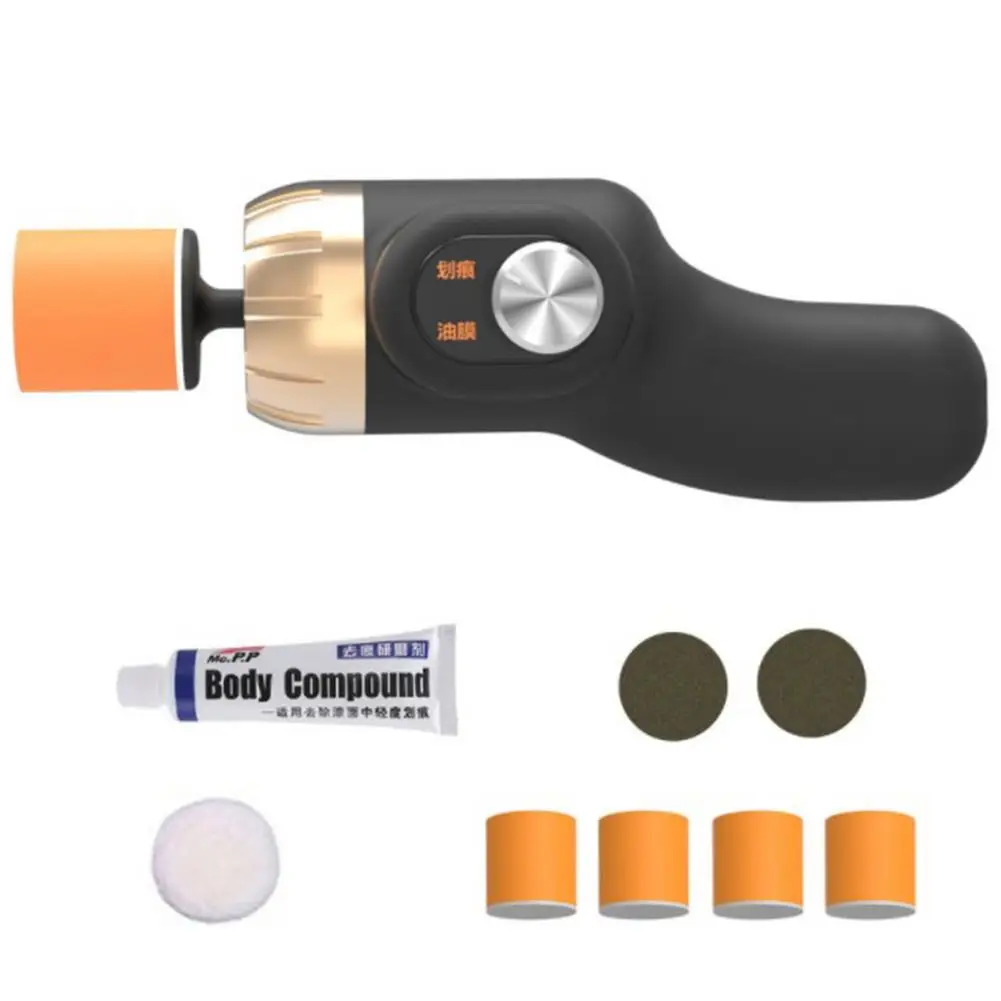 

12V Electric Car Polishing Machine Cordless Mini Cordless Scratches Repair Tool Car Polisher Machine Waxing