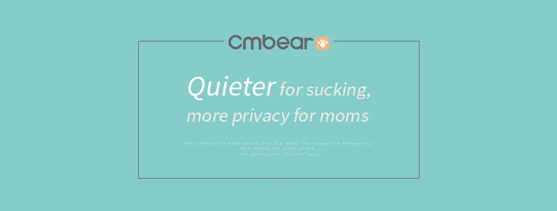 Молокоотсос ka man bear перезаряжаемый Электрический молокоотсос мульти-регулирование материнства и ребенка поставки с батареей английский