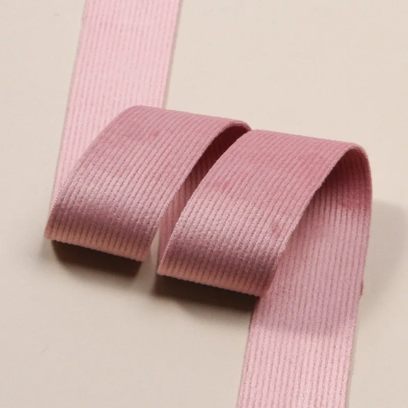 Ribbon Decoration 5yards Double Sided Soft Corduroy Ribbon for DIY