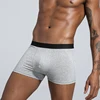 4 pièces/lot marque homme culottes respirant hommes boxeurs coton sous-vêtements U poche convexe Sexy caleçons Homewear Shorts L XL XXL XXXL ► Photo 3/6