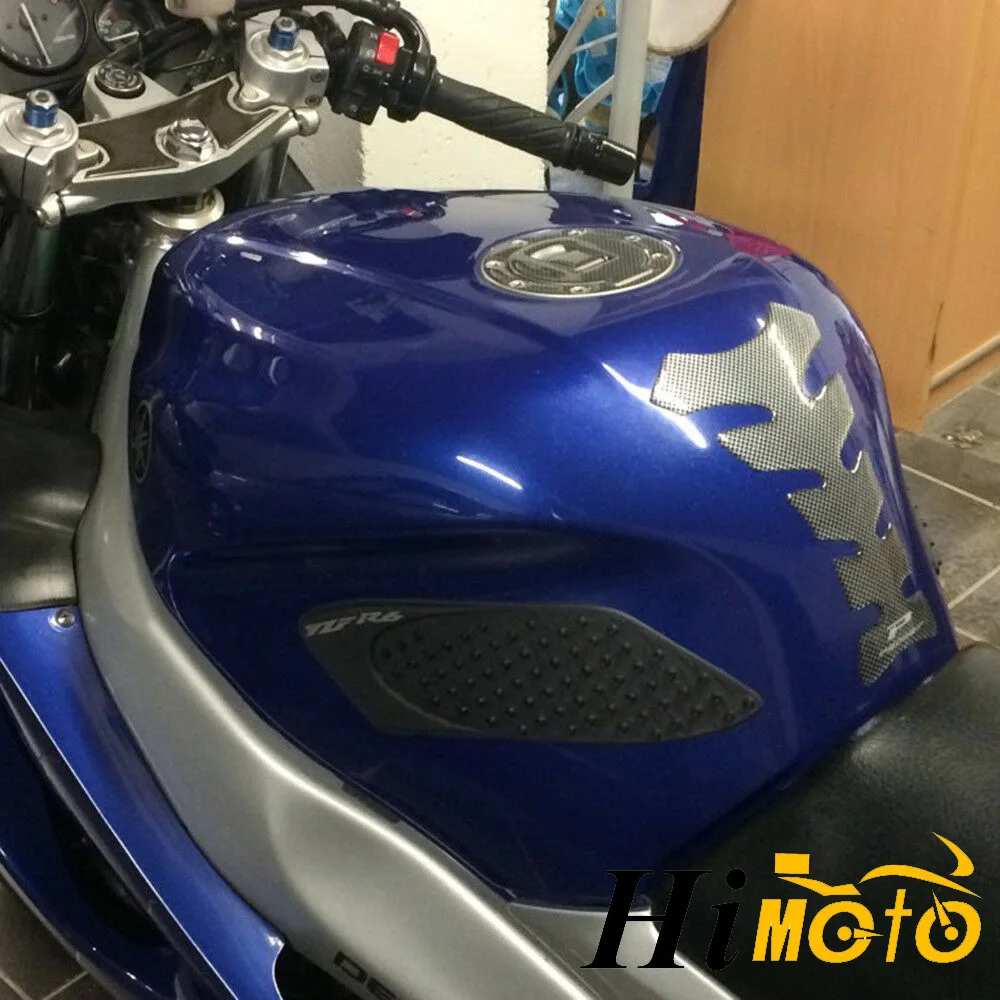 Для 06 07 Yamaha YZF 600 R6 2006 2007 YZFR6 YZF-R6 противоскользящие накладки на бак боковое газовое топливо наколенники тяговые накладки Наклейка