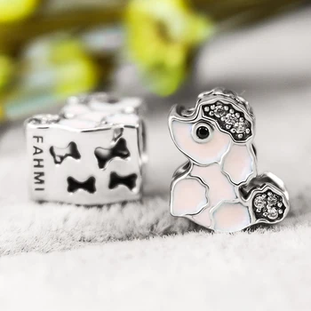 

TS-DZ007 Toss Bear Sterling Silver Copy Jewelry Spanish Bear Version Jewelry Women's Fashion Necklace Pendant Women GIFT