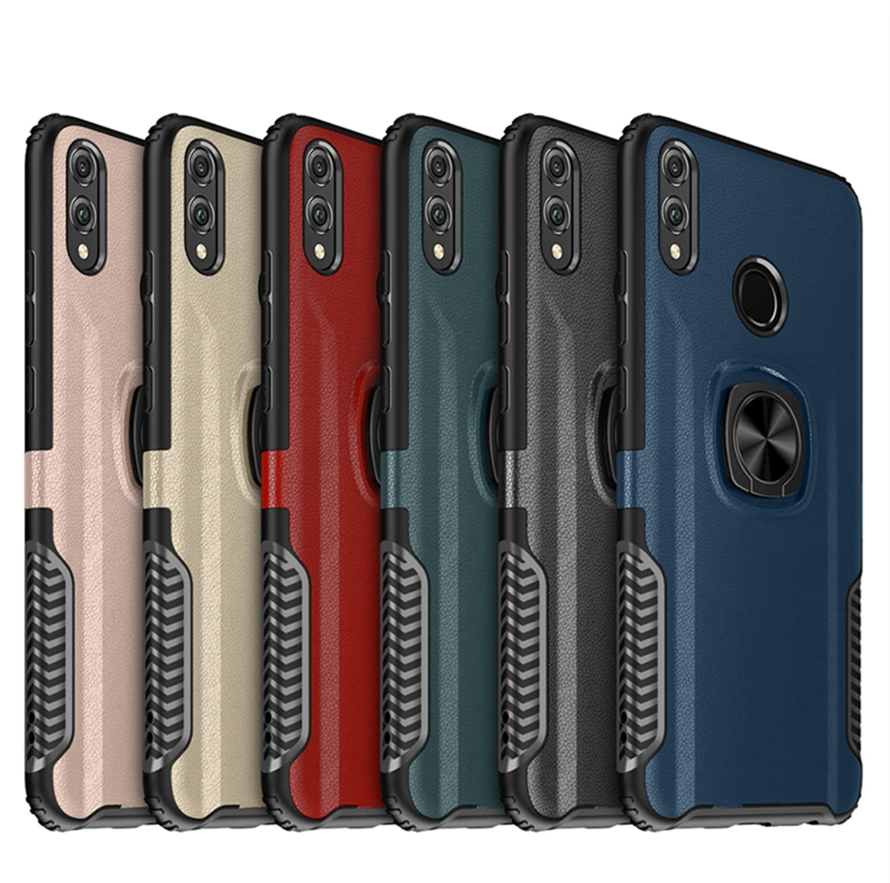 Противоударный чехол для huawei Honor 8S 8A 7A 9X Pro 8X Max 7X двухслойный Гибридный чехол с магнитным кольцом для huawei Honor 9 8 7 X S A