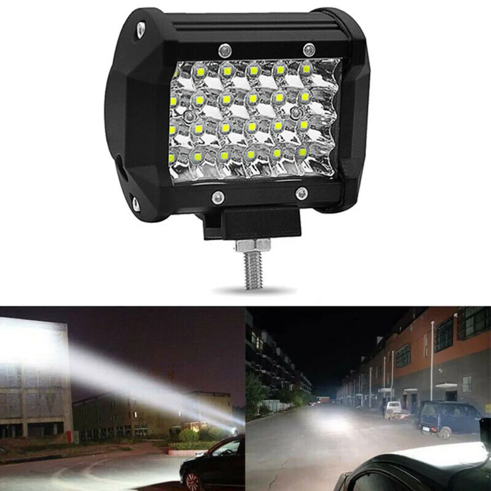 Четырехрядные LEDLight бар 4In 72W Spot Beam24Led рабочий свет внедорожный дальнего света
