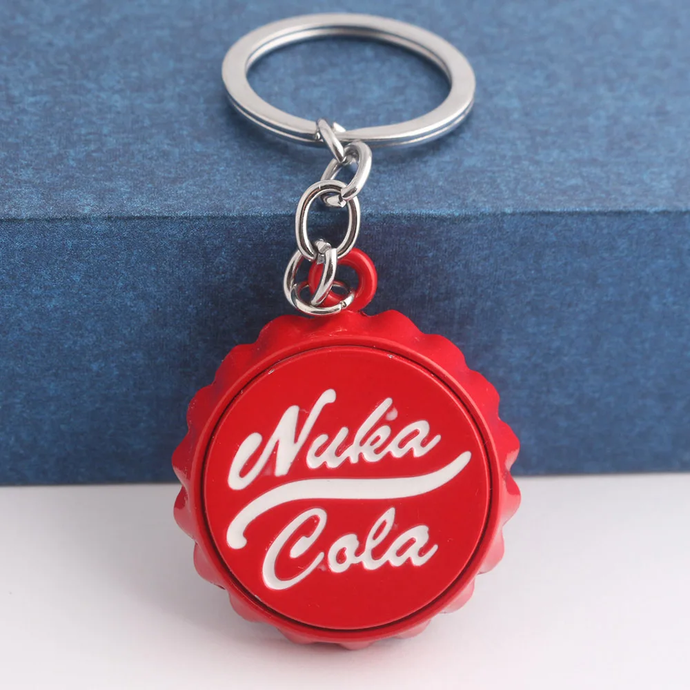 Игровой брелок Nuka Cola Red персональный автомобильный для бутылок женщин и мужчин