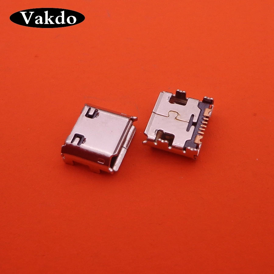 50 шт. micro usb разъем 7pin для samsung c6752 C6712 S3350 S5570 7 pin мини зарядки порт разъем док-станция разъем питания