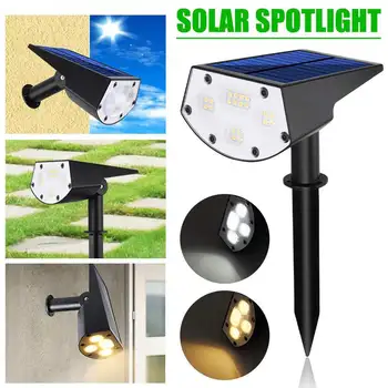 

Solar Spotlight Lights Outdoor Pathway Solar Garden Lights LED Solar Pathway Lights Waterproof Landscape Lighting for Lawn/Patio