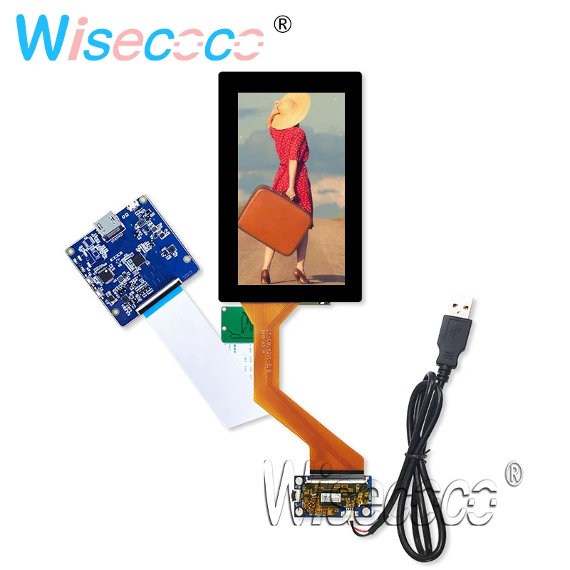 5,5 дюймов 4 k HD lcd разрешение 2160*3840 с Hdmi панель управления