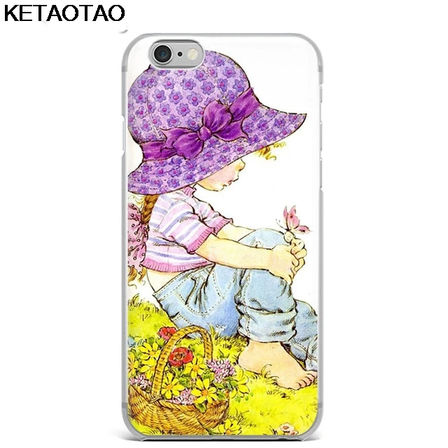 Золотой Чехол для телефона Arsmundi Sarah Kay s для iPhone 4S SE 5C 5S 6S 7 8 Plus X 11 Pro Чехол кристально чистый мягкий TPU чехол s - Цвет: Золотой