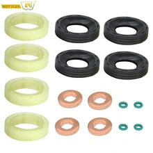 Уплотнительное кольцо уплотнение топливной форсунки шайба комплект для CITROEN BERLINGO C3 C4 Пикассо PEUGEOT 207 307 407 2008 2009 2010 2011 2012 2013 1.6HDI Уплотнительное кольцо уплотнение топливной форсунки шайба комплект для CITROEN BERLINGO C3 C4 Пикассо PEUGEOT 207 307 407 2008 2009 2010 2011 2012 2013 1.6HDI