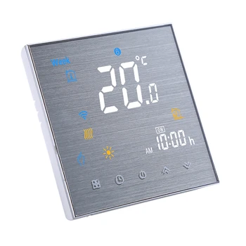 

1pc Wifi Smart Thermostat WIFI Fan Coil Temperature Controllers Programmable Thermometer Touch Screen Thermostats