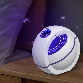

New USB Photocatalyst Mosquito Killer Lamp Bug Pest Killing Light Insectkiller Lamp Trap Pest Trap For Indoor Bedroom Bedside
