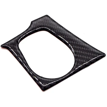 

Carbon Fiber Engine Start Switch Button Cover Moulding Sticker, Key Hole Cover Interior Trim Sticker, For F30 F31 F34