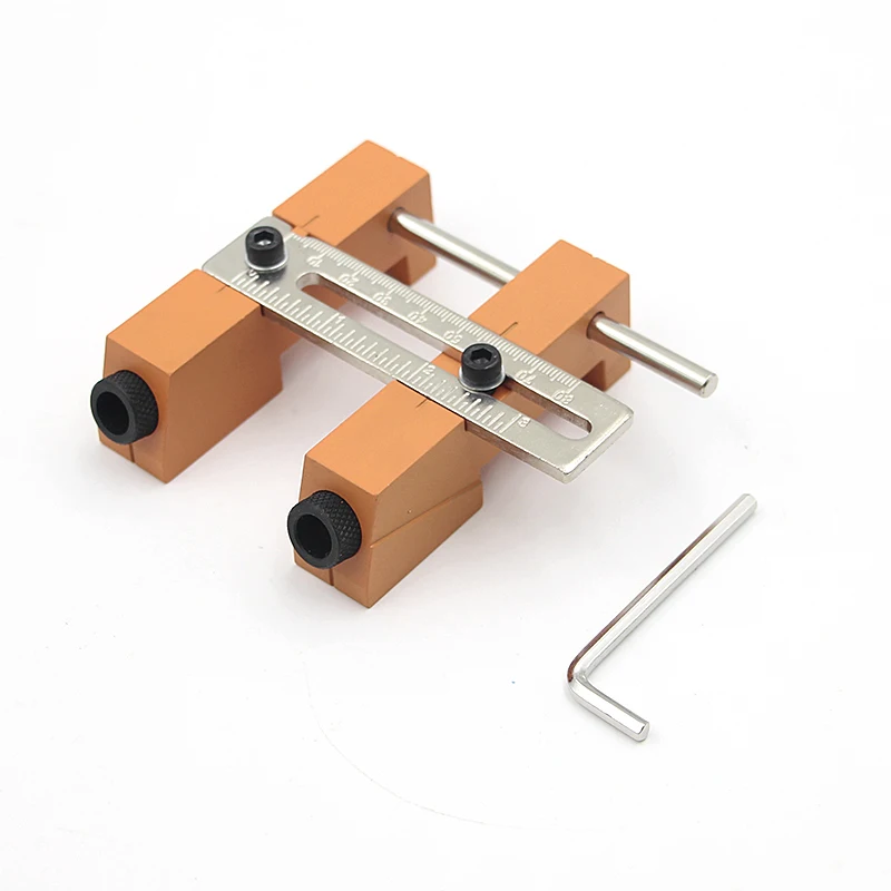 Adjustable Pocket Hole Drill Guide Kit  Drilling Hole Puncher Locator Jig DIY Carpentry Woodworking Adjustable Pocket Hole Tools