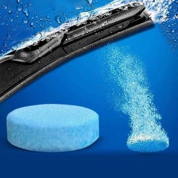 

50pcs Auto Car Windshield Glass Wash Cleaning Concentrated Effervescent Tablet Car Solid Wiper Fine Seminoma Wiper