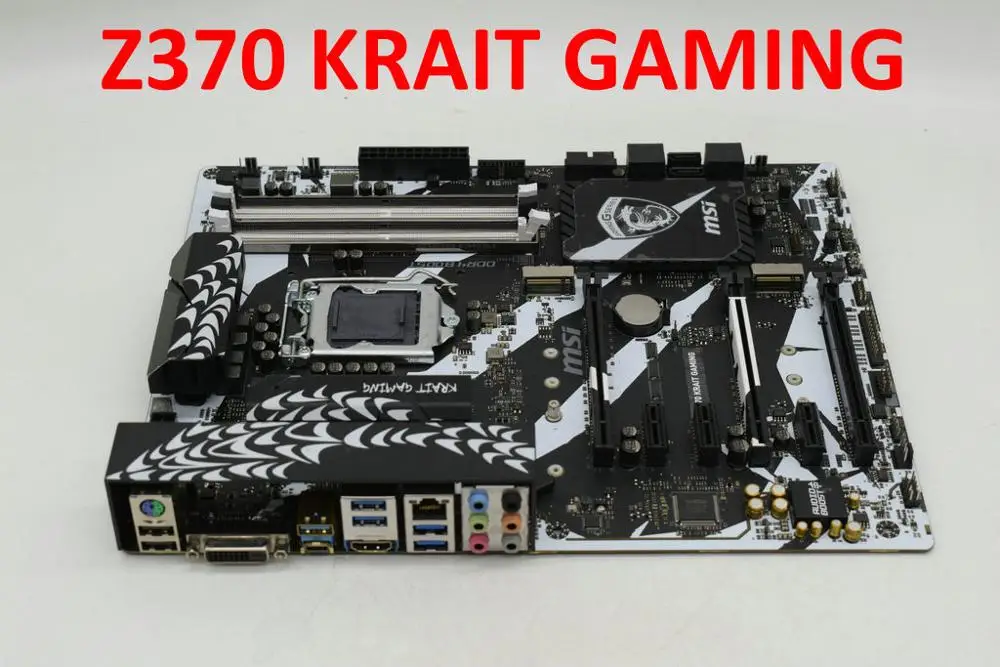 Оригинальная б/у материнская плата для MSI Z370 kсокращения GAMING LGA1151 M.2 DDR4 игровая
