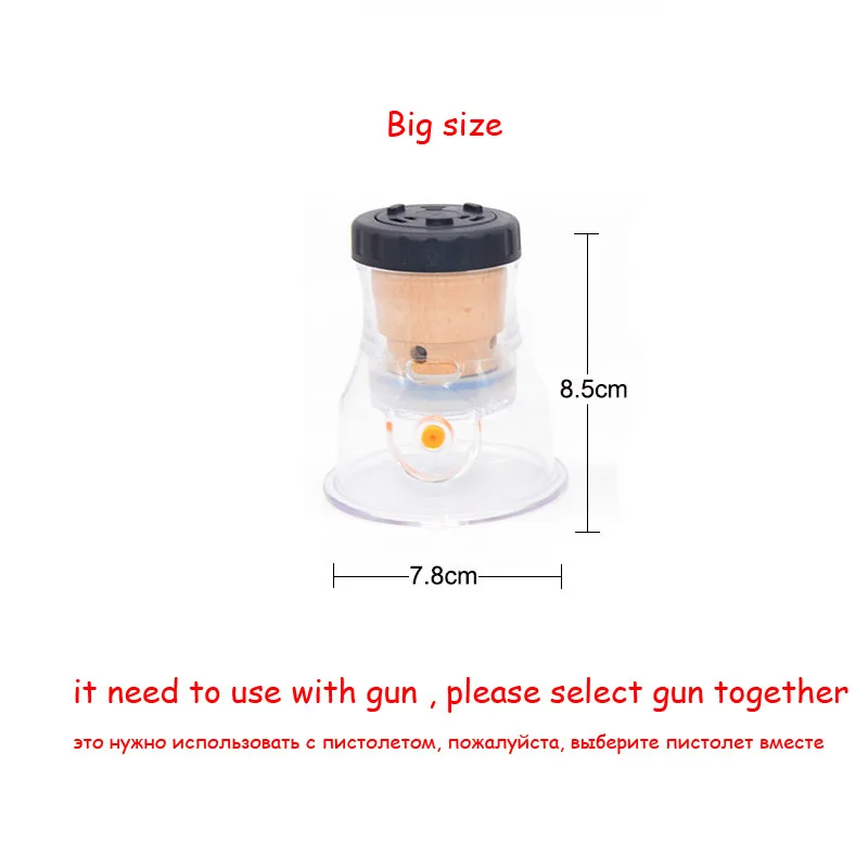SHARE HO Moxibustion Acupuntura Points анти-сломанные вакуумные банки с сжиганием Moxa Artemisia Heating Therapy китайские Банки - Цвет: Big size