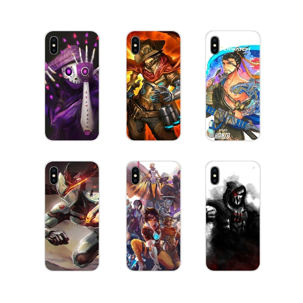 Чехлы для Samsung Galaxy A3 A5 A7 A9 A8 Star A6 Plus 2018 2015 2016 2017 Mi5S Overwatch Zarya художественные