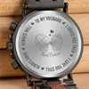 Customized BOBOBIRD Wood Watch Engrave Your Personalized Logo On The Back Cover relogio masculino Gift With Wooden Box L-S18-1 4
