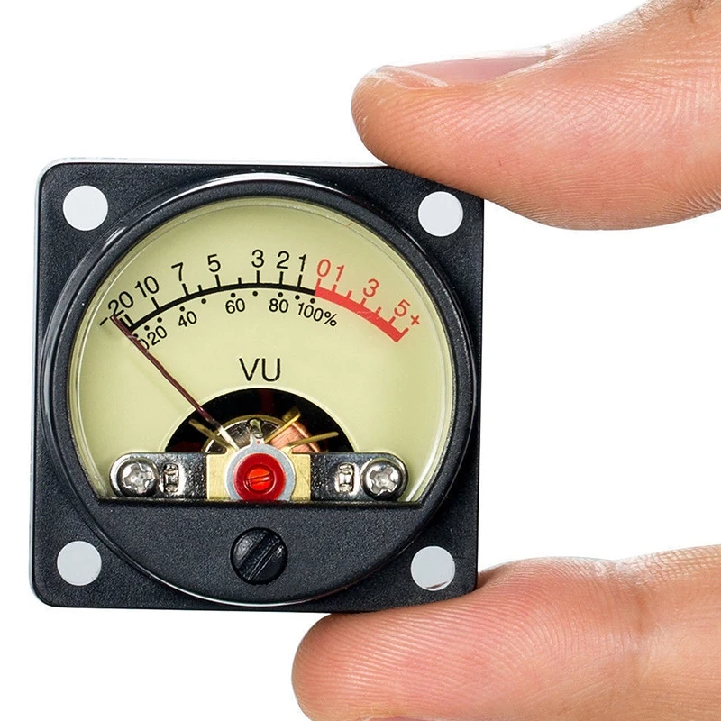 Высокоточные панели Vu Meter усилители мощности аудио дб уровень заголовка подсветка