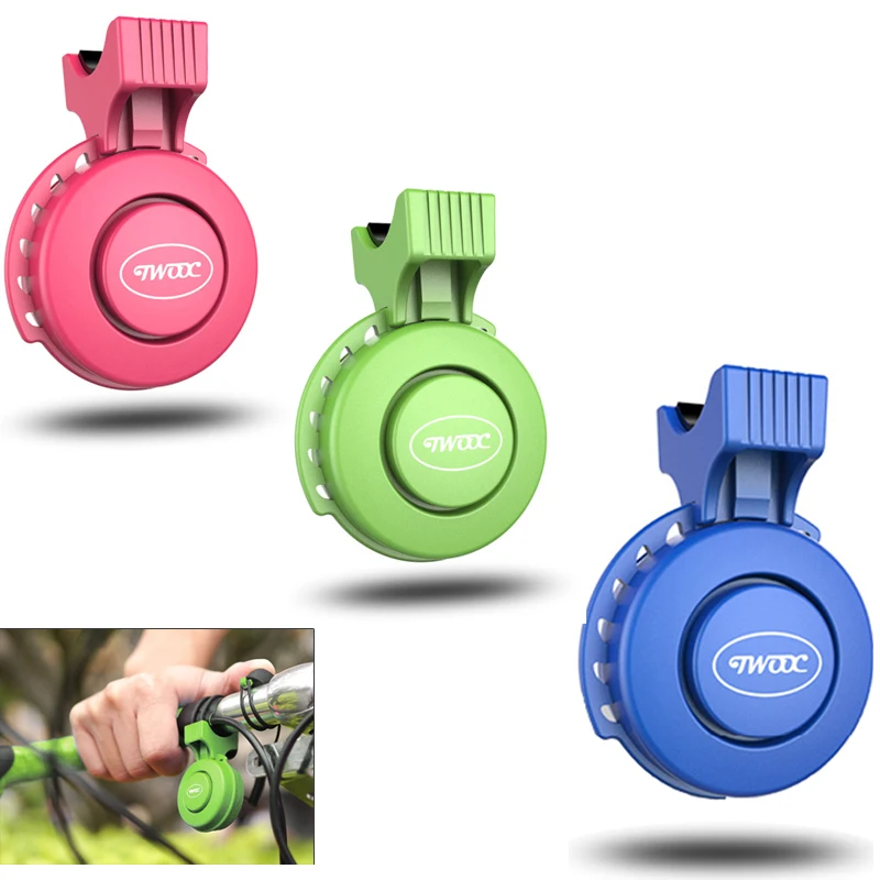 

Rechargeable Waterproof Electronic Bicycle Horn Loud Volume Cycling Handlebar Electric Bike Ring Mini Alarm Bell