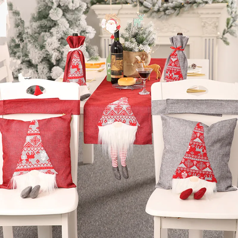 Christmas Pillowcase Rudolph Pillow Cover Gift Supplies Christmas Decorations for Home Without Pillow New Year Navidad
