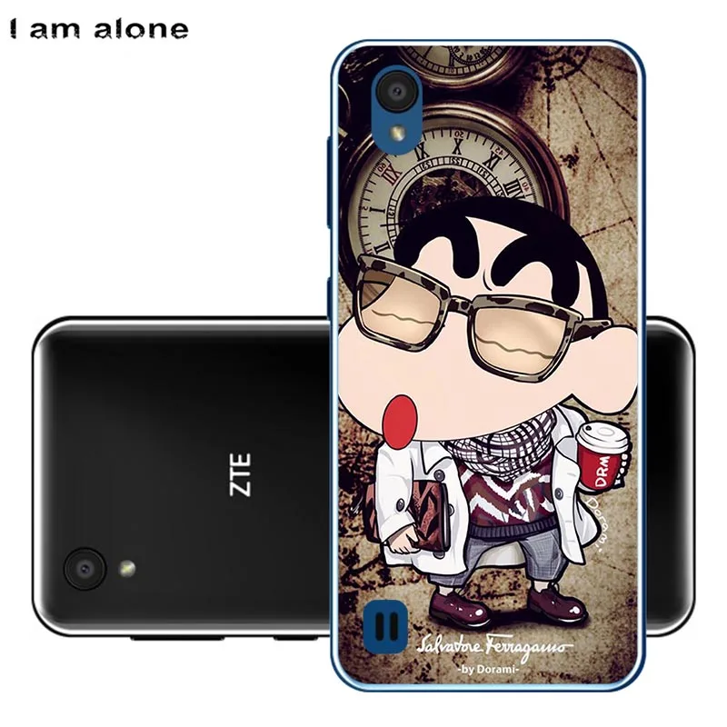 Чехлы для телефонов I am alone для zte Blade A5 5,45 дюймов Мягкий ТПУ модный мобильный для zte A5 сумки задняя крышка - Цвет: TPU F21