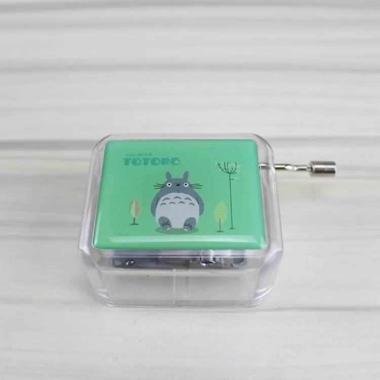Free shipping Free shipping 160641 ACTS of love and transparent acrylic hand music box boutique student gift decoration