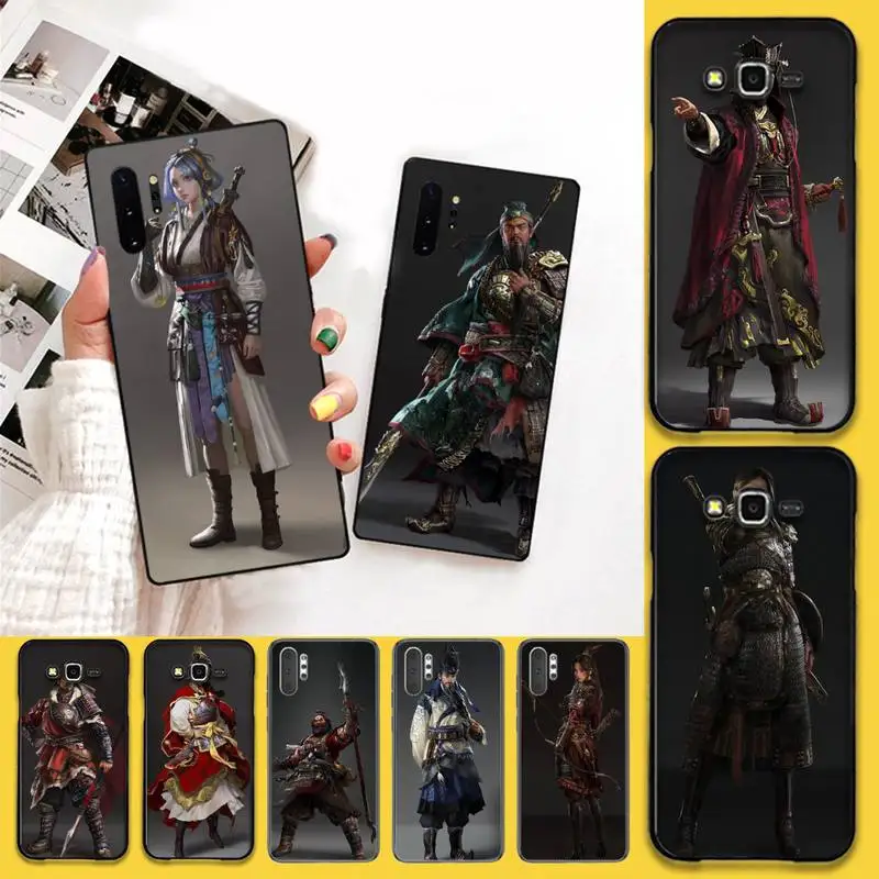 NBDRUICAI Total War THREE KINGDOMS Custom Photo Phone Case For Samsung Note 7 8 9 10 Lite Plus Galaxy J7 J8 J6 2018 Prime | Мобильные