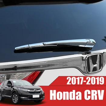 

SUNFADA High Quality ABS Chrome Rear Window Wiper Trim Car Covers For honda CRV CR-V 2017 2018 2019 Accessories Car Styling