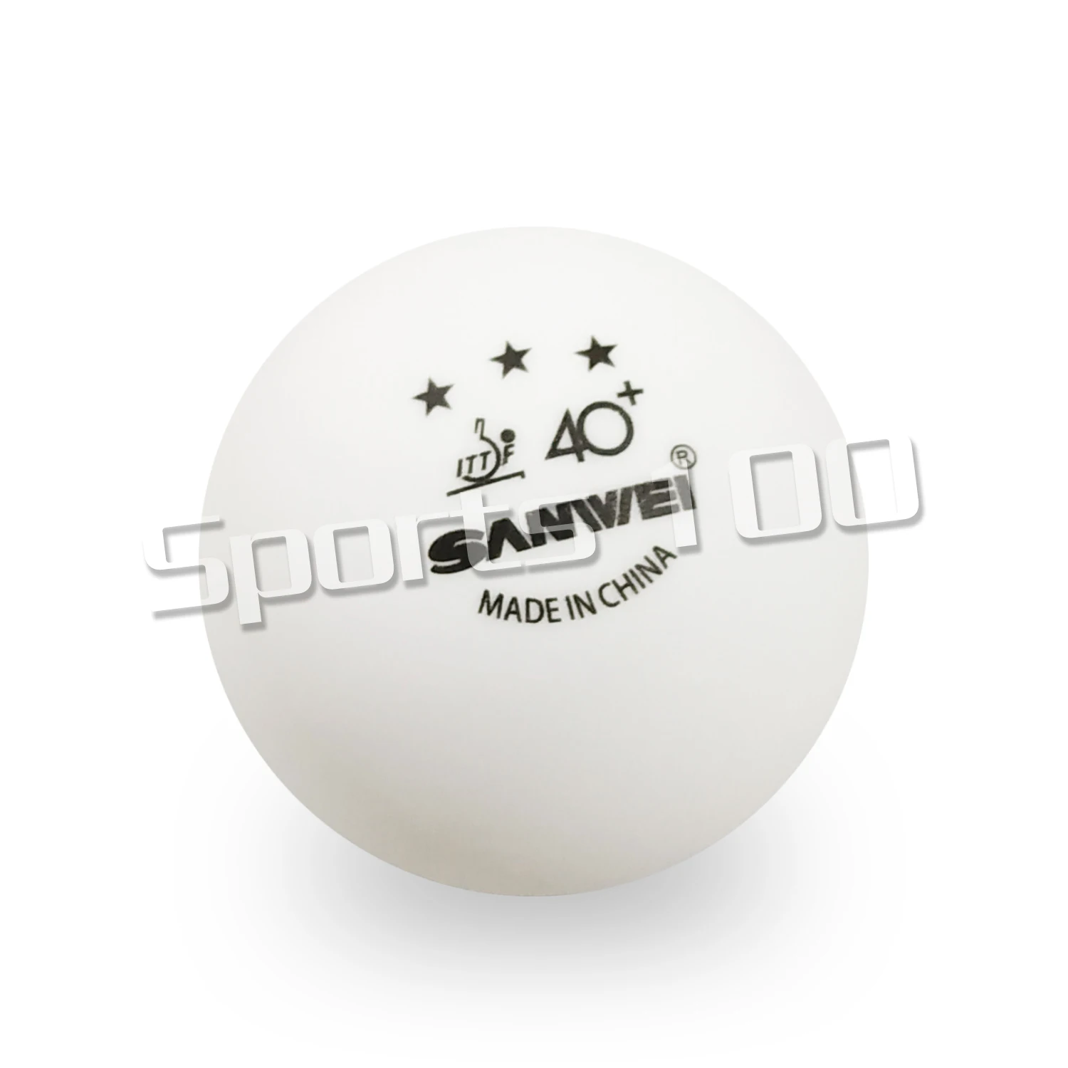 6 BALLS SANWEI мяч для настольного тенниса 3 звезды бесшовный материал пластик поли ITTF одобренный поли пинг понг Мячи tenis de mesa - Цвет: 6 BALLS