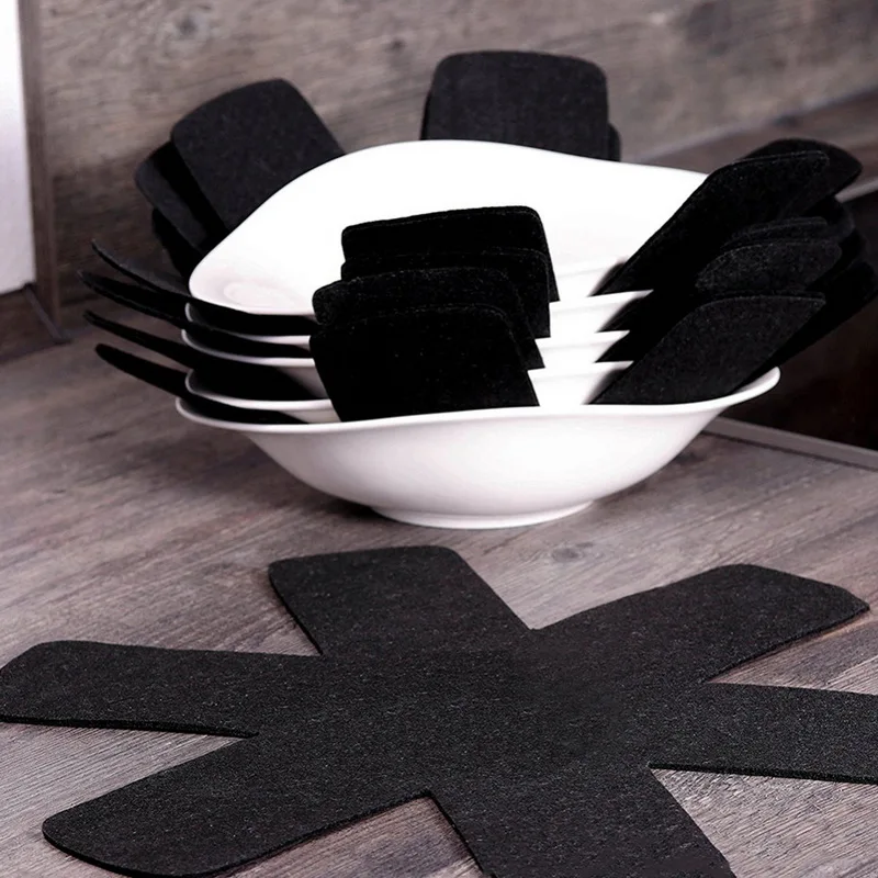 1/3/5/8pcs Pot Pan Protectors Non-woven Fabrics Prevent Pads Protect Scratching Divider Cookware Surfaces Separate | Дом и сад