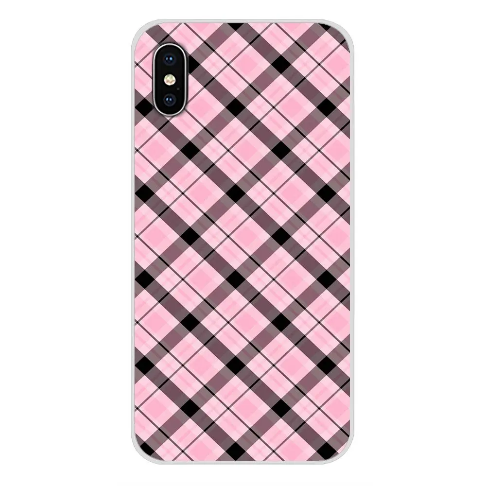 Для LG G3 G4 мини G5 G6 G7 Q6 Q7 Q8 Q9 V10 V20 V30 X Мощность 2 3 K10 K4 K8 силиконовый чехол Клетчатый плед в клетку клетчатый