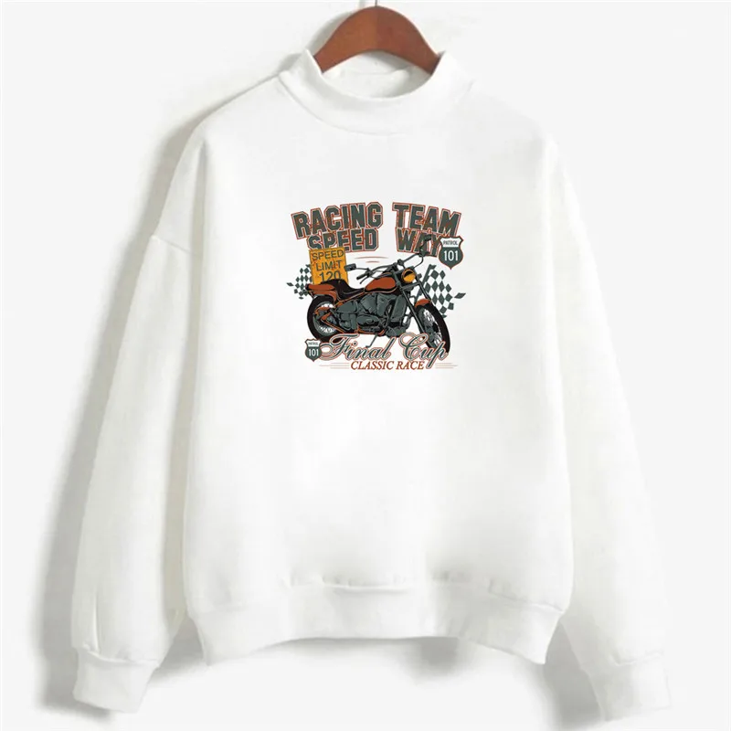 Lychee Harajuku/Женская толстовка с мультяшным пейзажным принтом, повседневный свободный Женский пуловер с круглым вырезом, весенне-осенние дамские свитшоты, топы