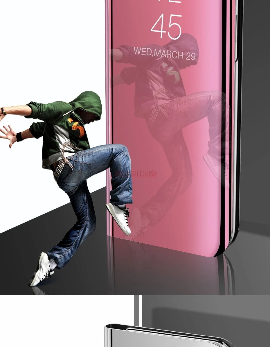 Умный зеркальный чехол для huawei P30 Pro P20 Lite P10 P9 P8 P Smart Plus P Smart+ Z mate 10 20 30 Lite флип-Чехлы Чехол