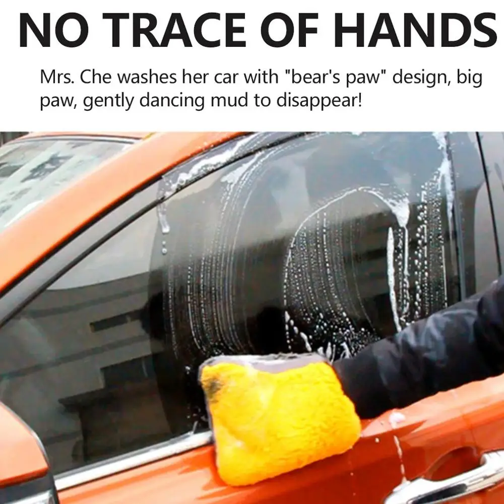 Wash Mitt Car Cleaning Polishing Gloves Wash Wipe Cleaning Glove Practical Tools Car Truch Wash Wash Mitt Car Cleaning Polishing Gloves Wash Wipe Cleaning Glove Practical Tools Car Truch Wash
