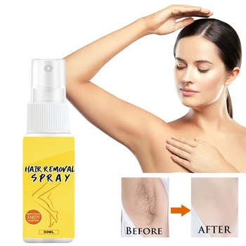 

Hair Removal Spray Gentle Remover Safe Long Lasting Effective for Legs Arms Armpits KG66