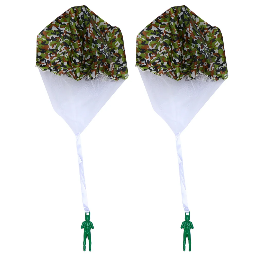 2 шт./набор бесплатная ручной бросок мини-парашют с светильник классический