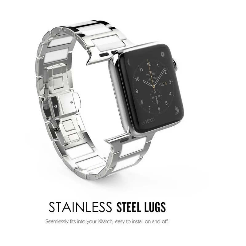 Браслет correas для apple watch 42 44 мм ремешок для iwatch i watch band Series 5 4 3 2 38 мм 40 мм Ремешки для наручных часов