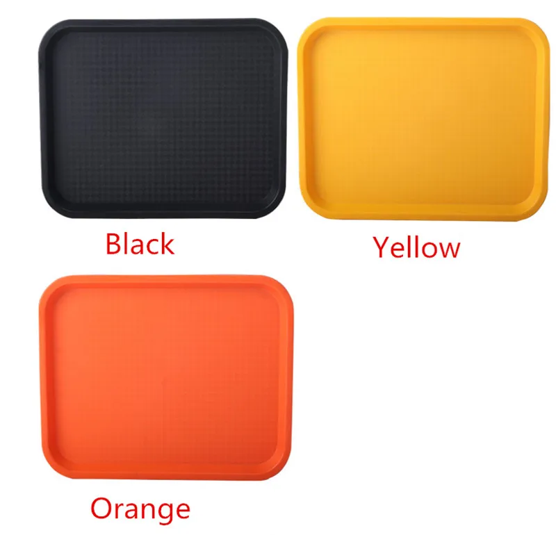 Поднос пластиковый нескользящий из АБС пластика пластиковая тарелка