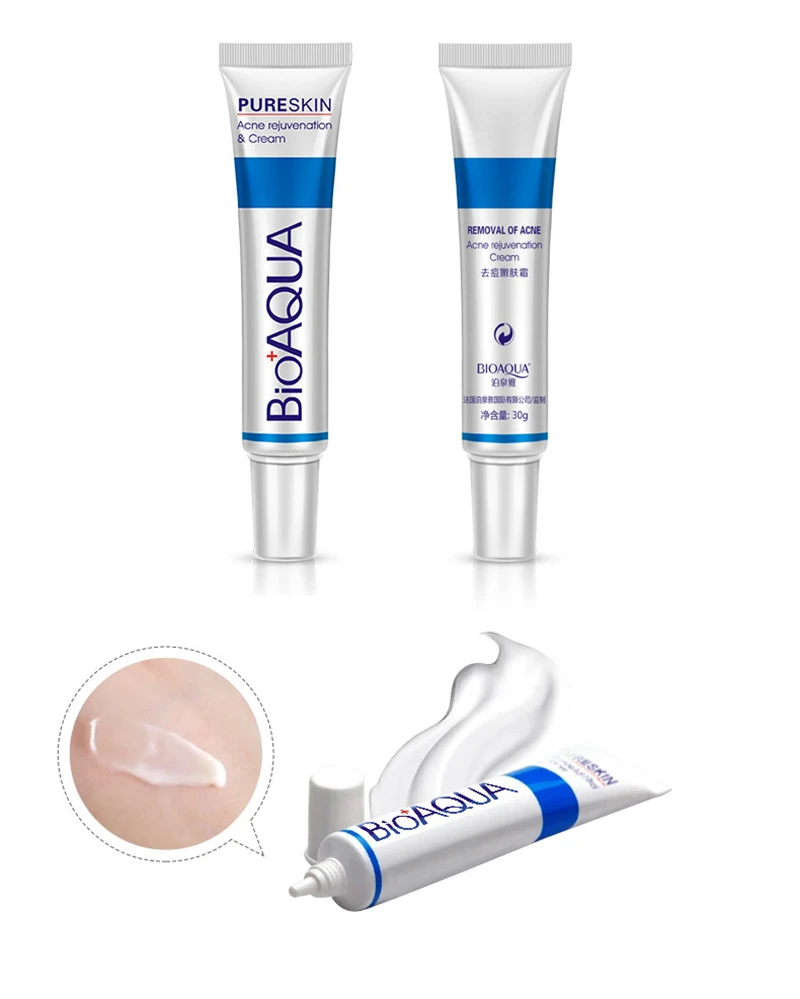 BIOAQUA-Anti Acne Encolher Poros Whitening Tratamento, Cicatrizes