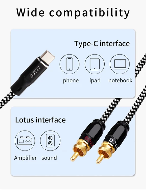Aux Cable Lightning To Rca Audio Cable Audio Cable DCNETWORK To