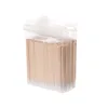 Disposable Cotton Swab Lint Free Micro Brushes Wood Cotton Buds Swabs Ear Clean Stick Eyelash Extension Glue Removing Tool 6
