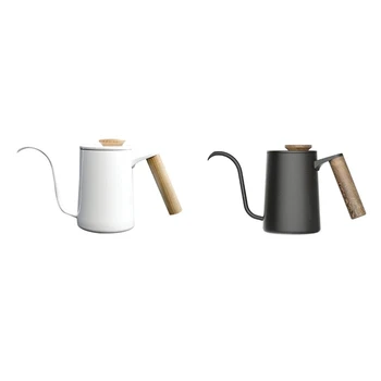 

Cafeteira Expresso 600Ml Handle Drip Long Gooseneck Spout Cafe Tools
