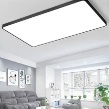 Светильники для гостиной простой бытовой современный светодиодный потолочный светильник прямоугольная офисная лампа Великолепная спальня лампа лампы для балкона