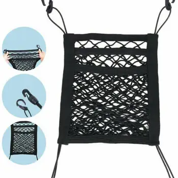 

Universal Elastic Car Truck Seat Mesh Storage Net Bag Organizer Holder Pocket