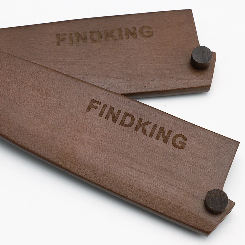 Findking бренд Новинка Высокое качество Черный Орех Деревянный Нож Крышка для кухонного ножа